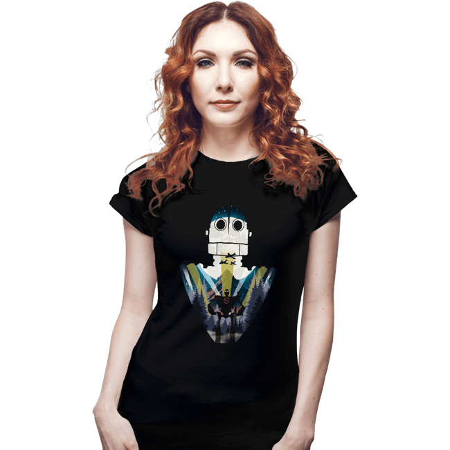 Secret_Shirts Fitted Shirts, Woman / Small / Black The Gentle Giant