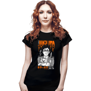 Daily_Deal_Shirts Fitted Shirts, Woman / Small / Black Ito Horror