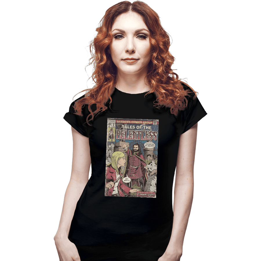 Shirts Fitted Shirts, Woman / Small / Black The Relentless
