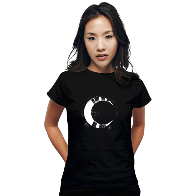 Daily_Deal_Shirts Fitted Shirts, Woman / Small / Black Moon Bust