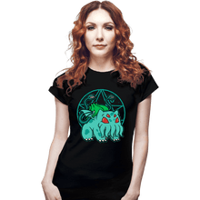 Load image into Gallery viewer, Secret_Shirts Fitted Shirts, Woman / Small / Black Bulba-thulhu

