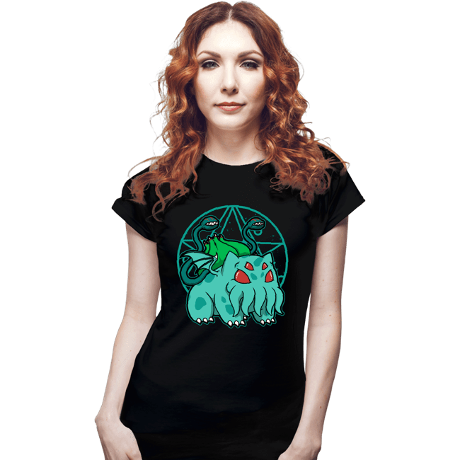 Secret_Shirts Fitted Shirts, Woman / Small / Black Bulba-thulhu