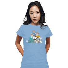 Load image into Gallery viewer, Shirts Fitted Shirts, Woman / Small / Powder Blue The Jujutsu Club
