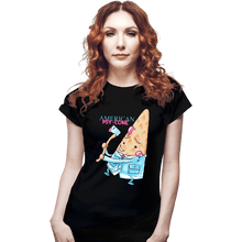 Load image into Gallery viewer, Secret_Shirts Fitted Shirts, Woman / Small / Black Psy Cone
