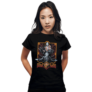 Shirts Fitted Shirts, Woman / Small / Black Enter The Cenobites