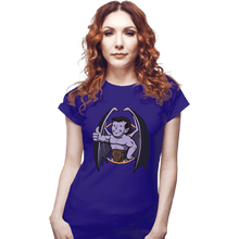 Load image into Gallery viewer, Shirts Fitted Shirts, Woman / Small / Violet Vault Gargoyle
