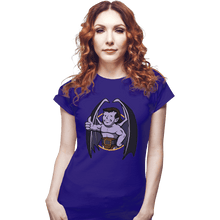 Load image into Gallery viewer, Shirts Fitted Shirts, Woman / Small / Violet Vault Gargoyle
