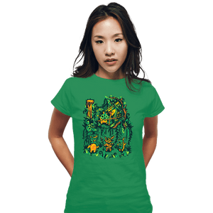 Secret_Shirts Fitted Shirts, Woman / Small / Irish Green Korock