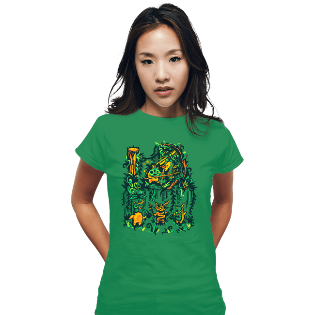 Secret_Shirts Fitted Shirts, Woman / Small / Irish Green Korock