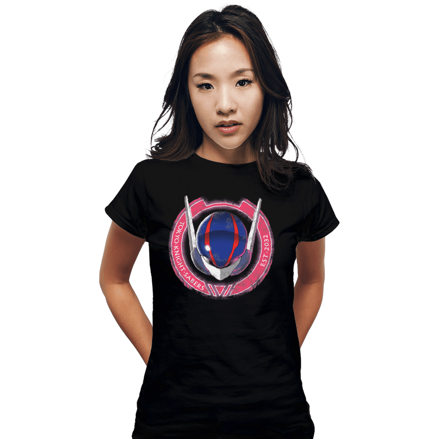 Shirts Fitted Shirts, Woman / Small / Black Bubblegum Crisis
