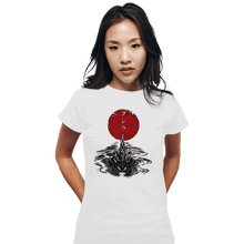 Load image into Gallery viewer, Shirts Fitted Shirts, Woman / Small / White Red Sun Alpha Predator
