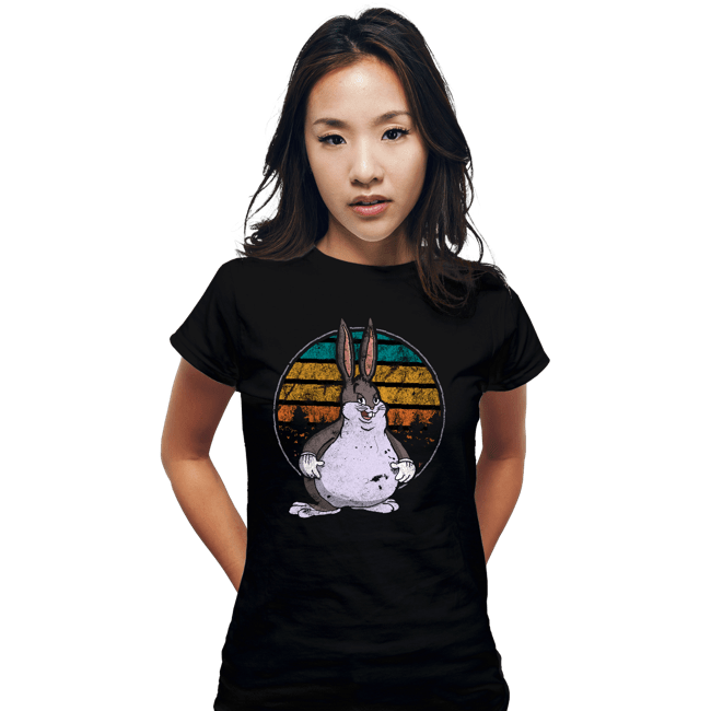 Shirts Fitted Shirts, Woman / Small / Black Big Chungus