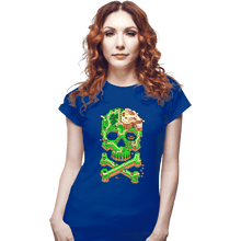Load image into Gallery viewer, Secret_Shirts Fitted Shirts, Woman / Small / Royal Blue The Jolly Plumber
