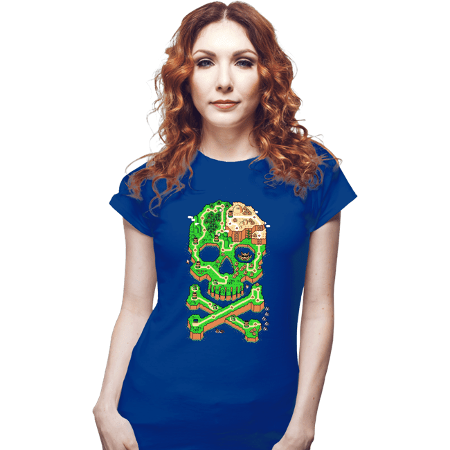 Secret_Shirts Fitted Shirts, Woman / Small / Royal Blue The Jolly Plumber
