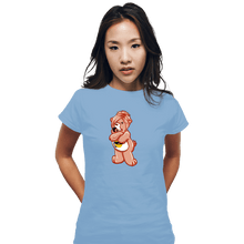 Load image into Gallery viewer, Shirts Fitted Shirts, Woman / Small / Powder Blue Karenbear
