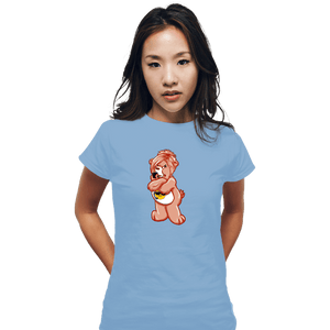 Shirts Fitted Shirts, Woman / Small / Powder Blue Karenbear