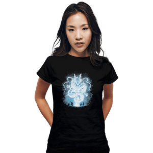 Shirts Fitted Shirts, Woman / Small / Black The Legend Of Dragon