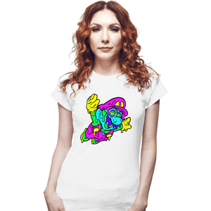 Secret_Shirts Fitted Shirts, Woman / Small / White Trip Mario