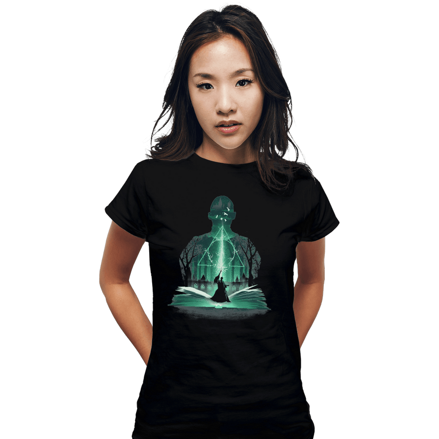 Shirts Fitted Shirts, Woman / Small / Black The 7th Book Of Magic
