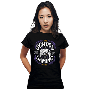 Shirts Fitted Shirts, Woman / Small / Black Gamecube Gaming Club