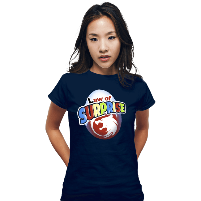 Shirts Fitted Shirts, Woman / Small / Navy Law Of Surprise