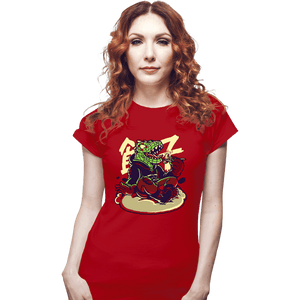 Secret_Shirts Fitted Shirts, Woman / Small / Red Gyoza Love