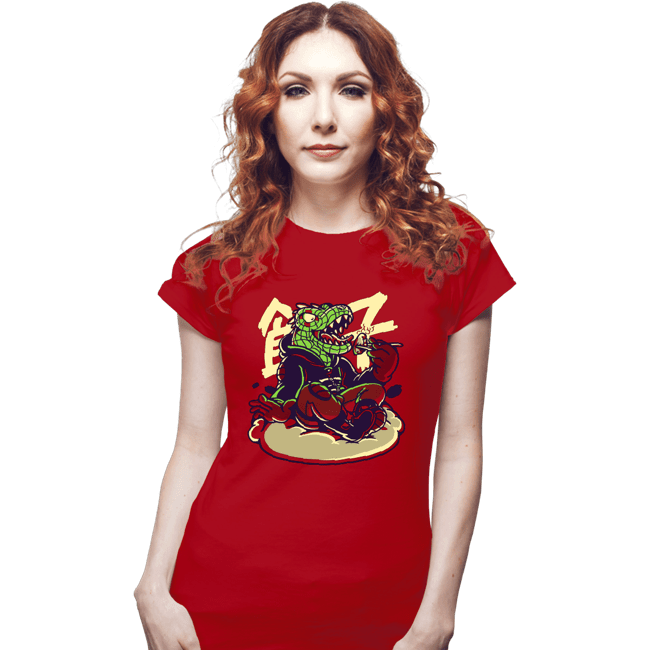 Secret_Shirts Fitted Shirts, Woman / Small / Red Gyoza Love
