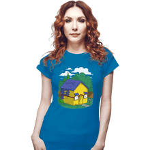 Load image into Gallery viewer, Shirts Fitted Shirts, Woman / Small / Sapphire Mil House
