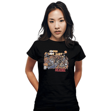 Load image into Gallery viewer, Shirts Fitted Shirts, Woman / Small / Black Bounty Hunter Kart
