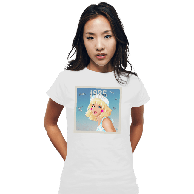 Daily_Deal_Shirts Fitted Shirts, Woman / Small / White 1985 Jerrica's Version