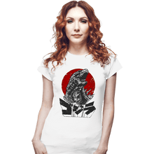 Load image into Gallery viewer, Shirts Fitted Shirts, Woman / Small / White The King Will Rise
