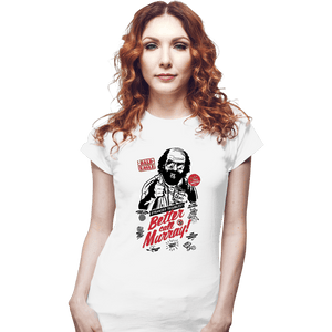 Secret_Shirts Fitted Shirts, Woman / Small / White Better Call Murray