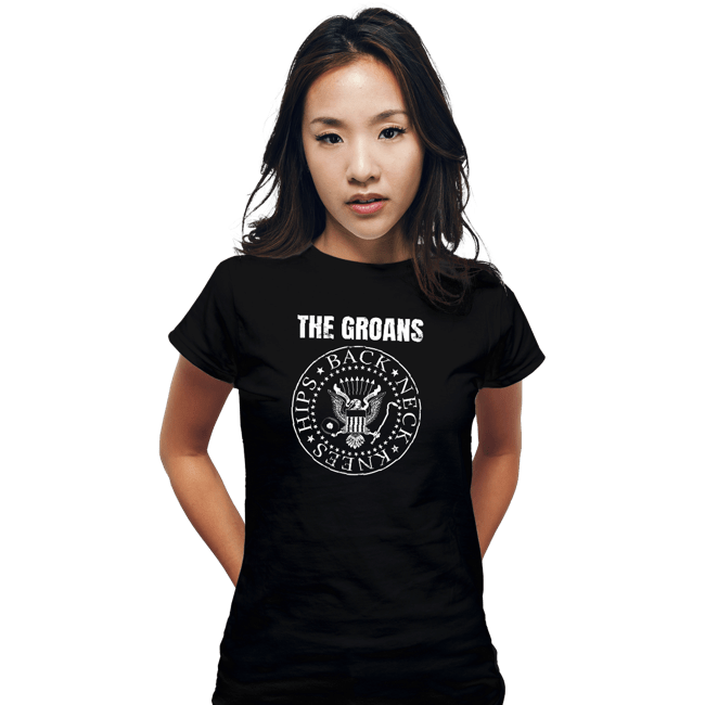 Secret_Shirts Fitted Shirts, Woman / Small / Black The Groans