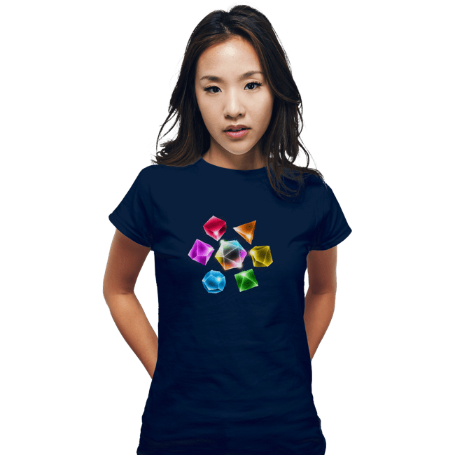 Shirts Fitted Shirts, Woman / Small / Navy Reality Check