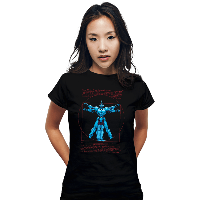 Daily_Deal_Shirts Fitted Shirts, Woman / Small / Black Vitruvian Bio Boost Armor
