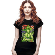 Load image into Gallery viewer, Daily_Deal_Shirts Fitted Shirts, Woman / Small / Black The Underworld&#39;s Styx
