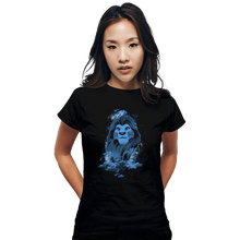 Load image into Gallery viewer, Shirts Fitted Shirts, Woman / Small / Black The Lion
