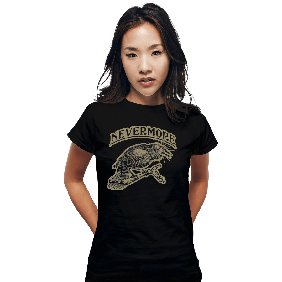 Shirts Fitted Shirts, Woman / Small / Black Nevermore