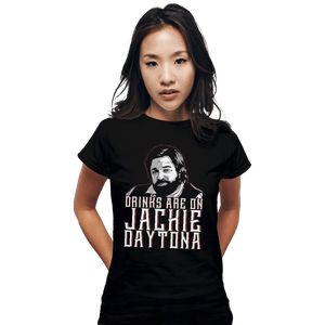 Shirts Fitted Shirts, Woman / Small / Black Jackie Daytona