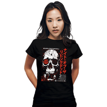 Load image into Gallery viewer, Daily_Deal_Shirts Fitted Shirts, Woman / Small / Black The Living Dead
