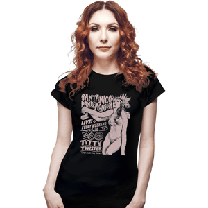 Shirts Fitted Shirts, Woman / Small / Black Santanico Pandemonium