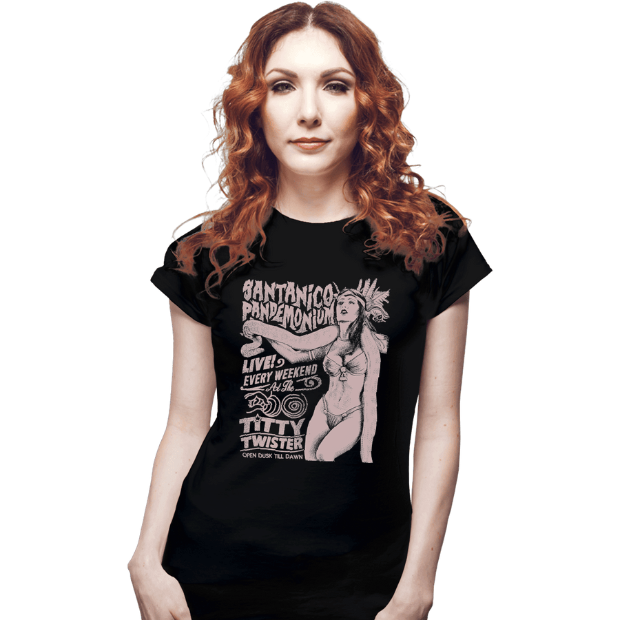 Shirts Fitted Shirts, Woman / Small / Black Santanico Pandemonium