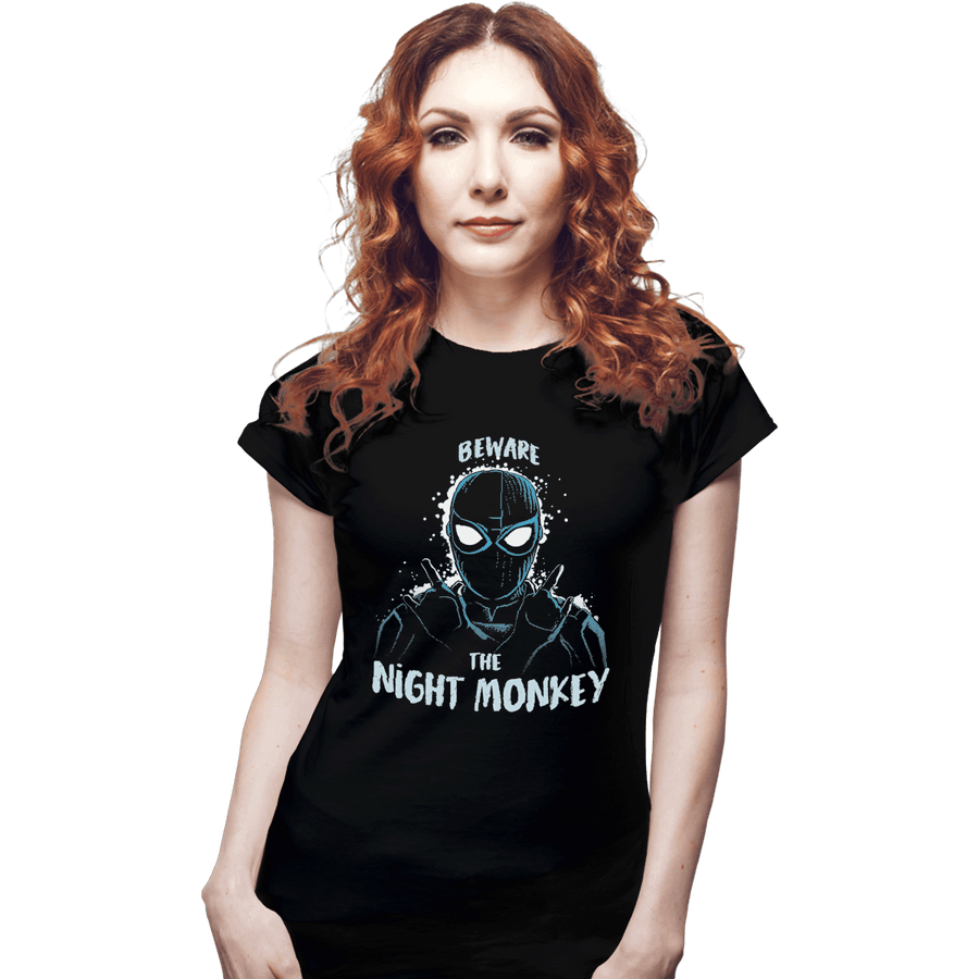 Shirts Fitted Shirts, Woman / Small / Black Night Monkey