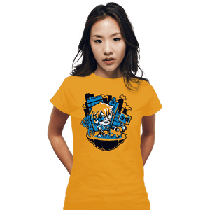 Daily_Deal_Shirts Fitted Shirts, Woman / Small / White Chainsaw Denji