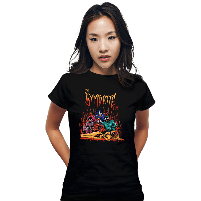 Secret_Shirts Fitted Shirts, Woman / Small / Black The Symbiote Club