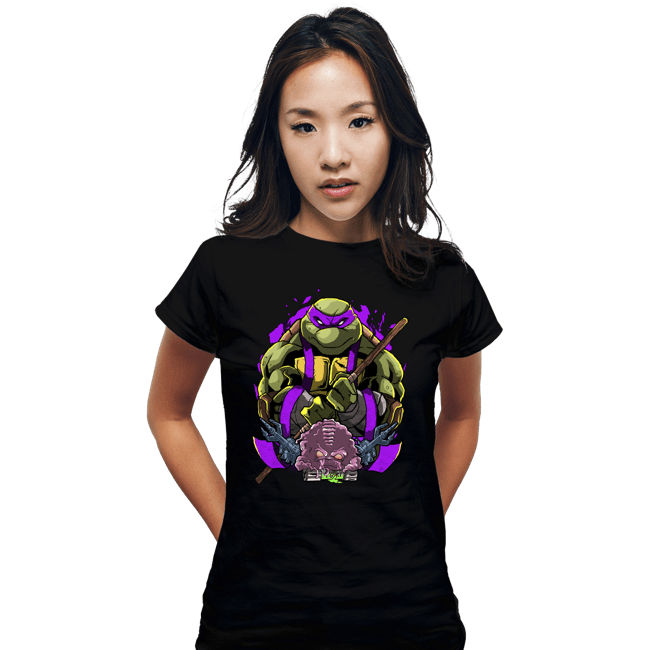 Daily_Deal_Shirts Fitted Shirts, Woman / Small / Black The Nerd Brother
