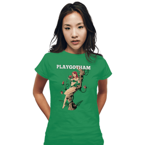 Shirts Fitted Shirts, Woman / Small / Irish Green Playgotham Ivy