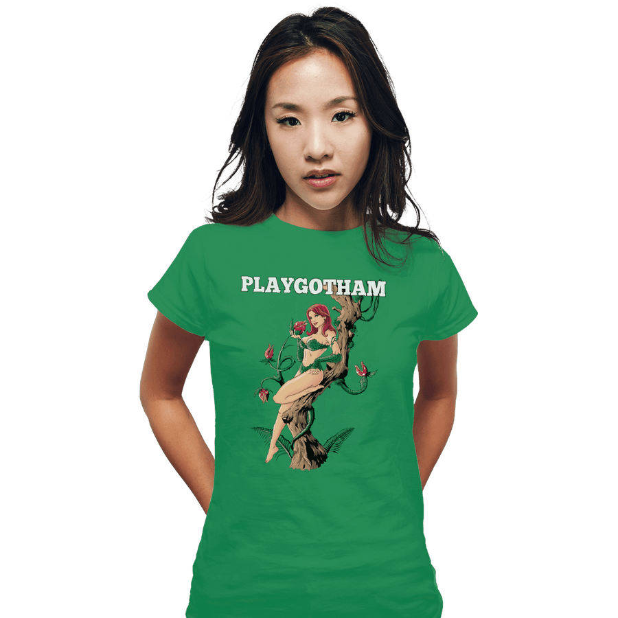 Shirts Fitted Shirts, Woman / Small / Irish Green Playgotham Ivy
