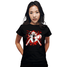 Load image into Gallery viewer, Daily_Deal_Shirts Fitted Shirts, Woman / Small / Black Devil Hunters

