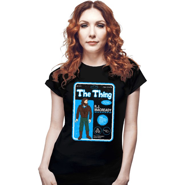 Shirts Fitted Shirts, Woman / Small / Black MacReady Toy